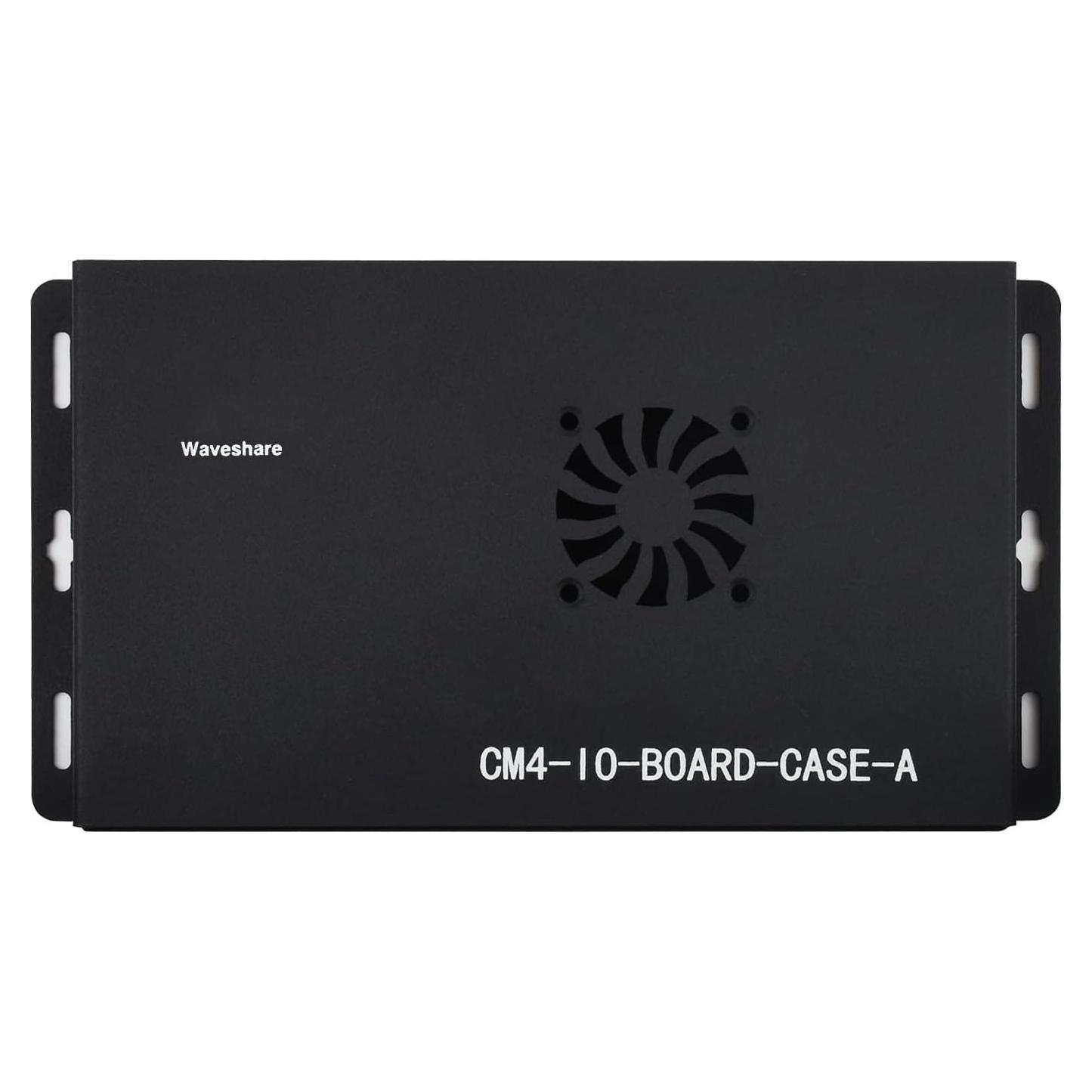 Caja de Metal Waveshare CM4-IO-BOARD-CASE-A con Ventilador