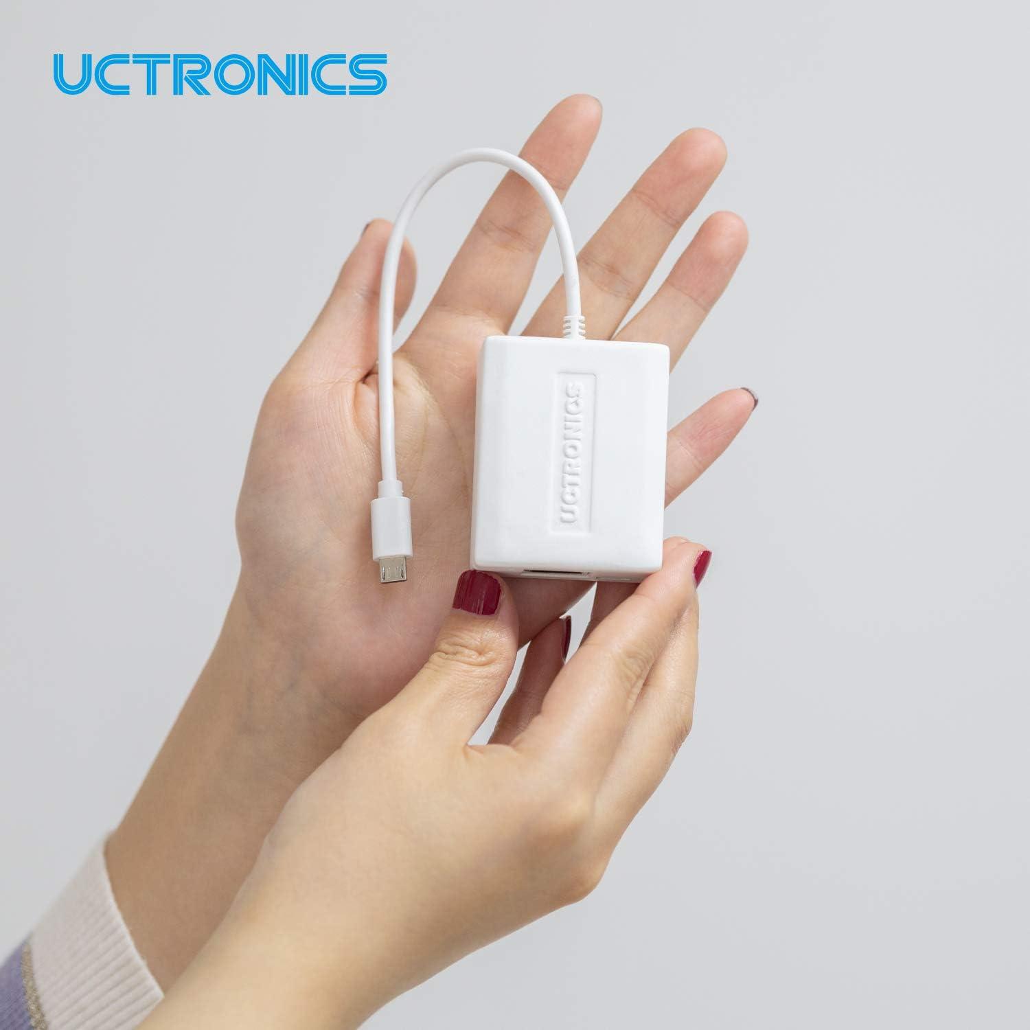 Adaptador UCTRONICS Micro USB PoE Ethernet para Raspberry Pi