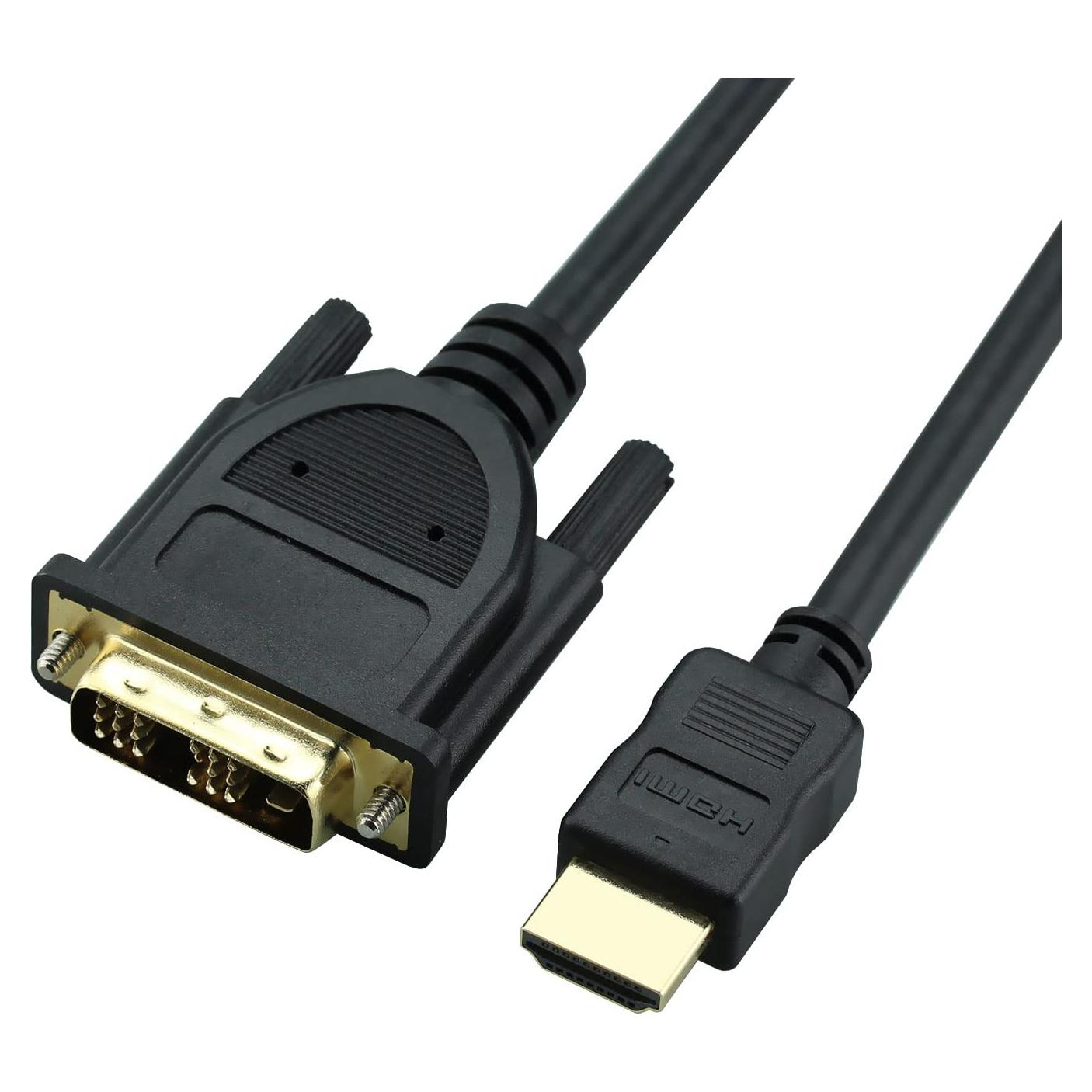 Cable HDMI a DVI Rulykar 3.05m Bi-Direccional 1080p