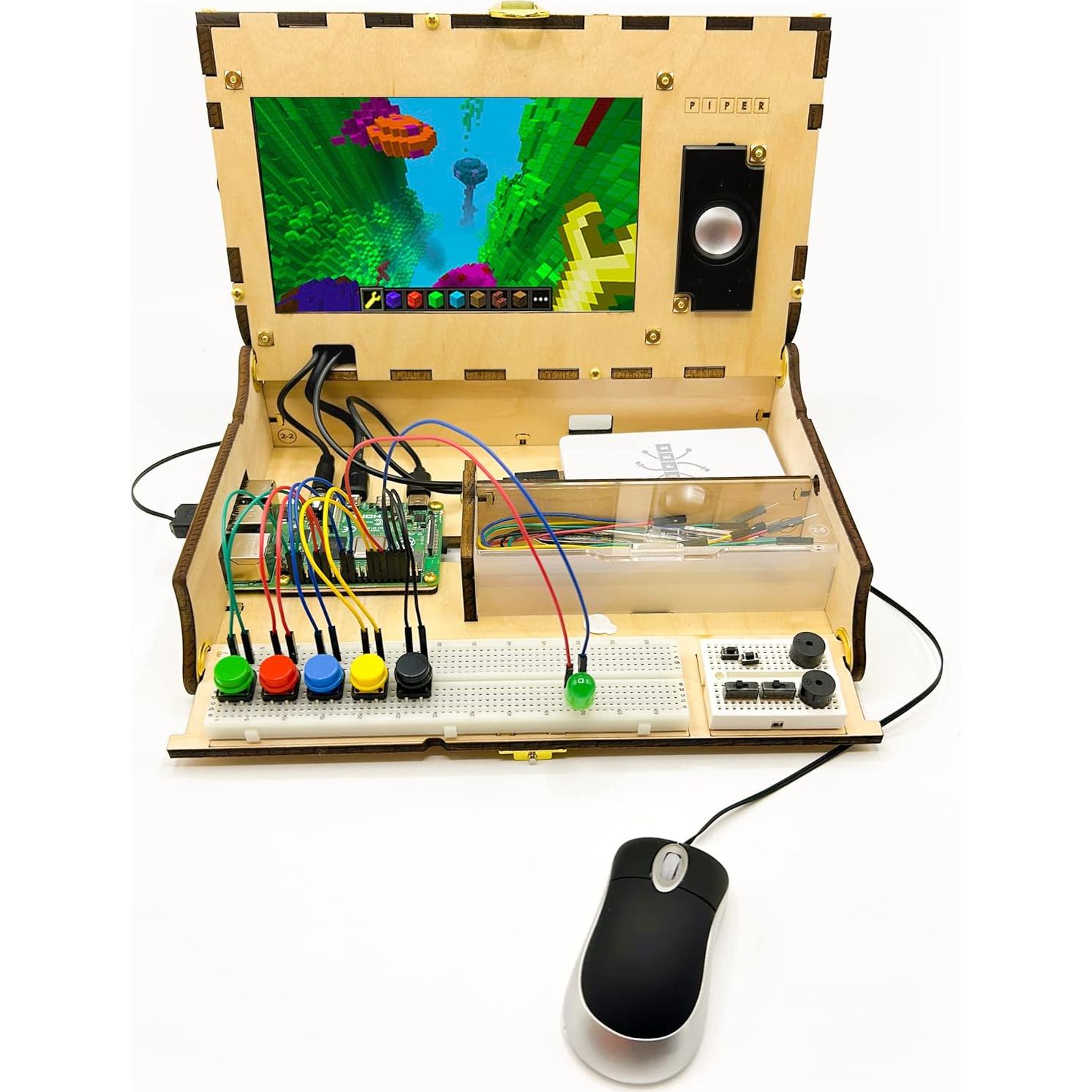 Kit de Computadora Piper para Niños 8+ con Raspberry Pi