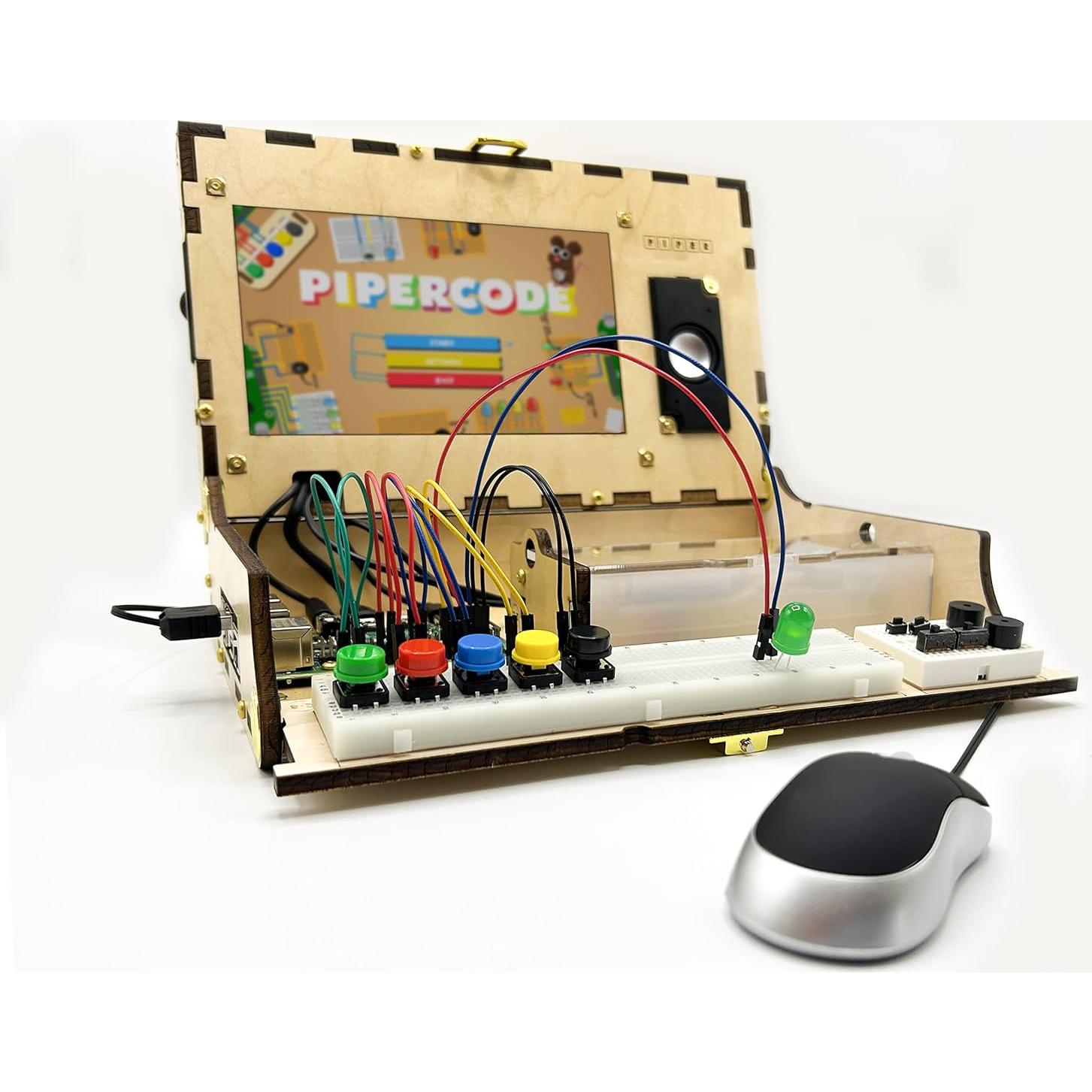Kit de Computadora Piper para Niños 8+ con Raspberry Pi