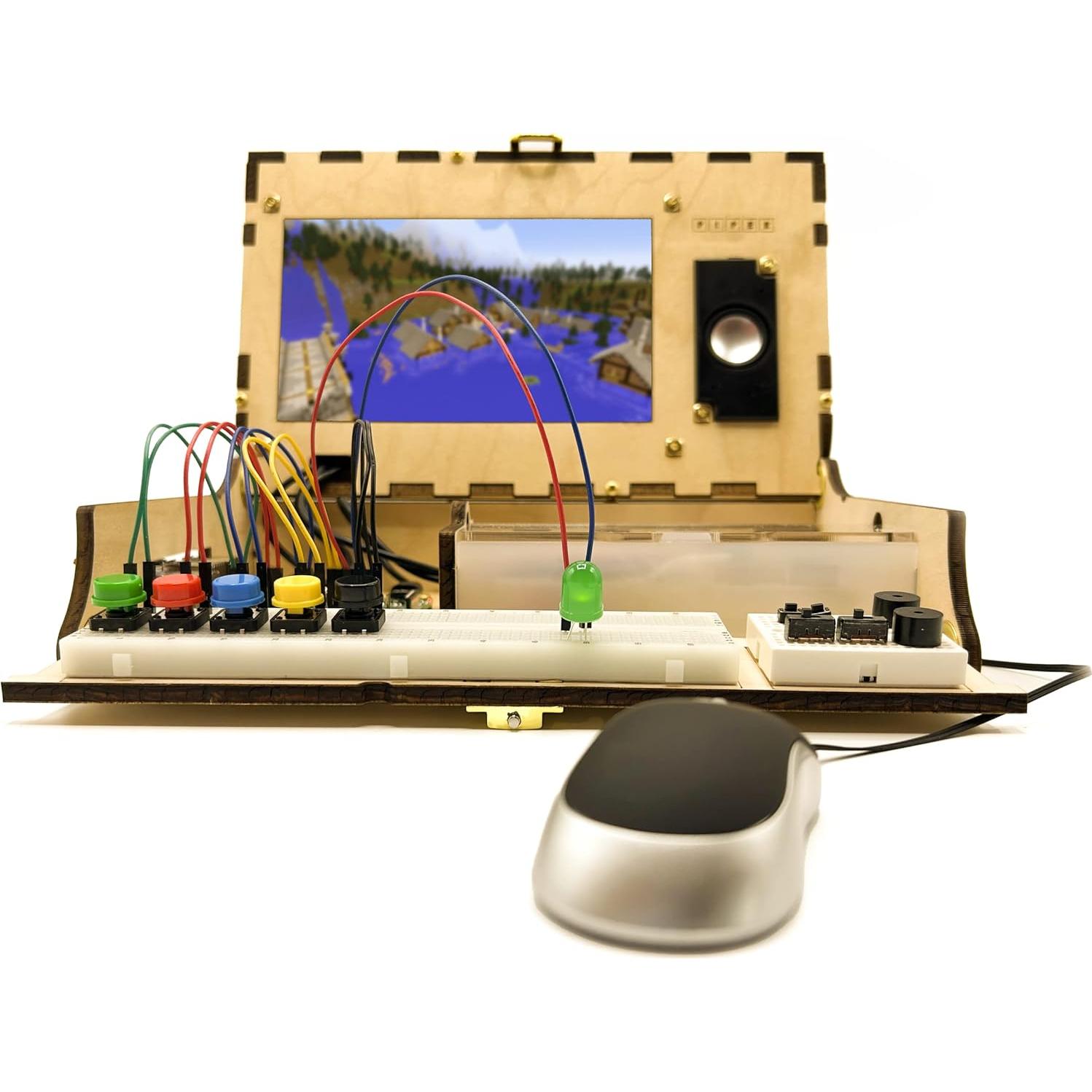 Kit de Computadora Piper para Niños 8+ con Raspberry Pi