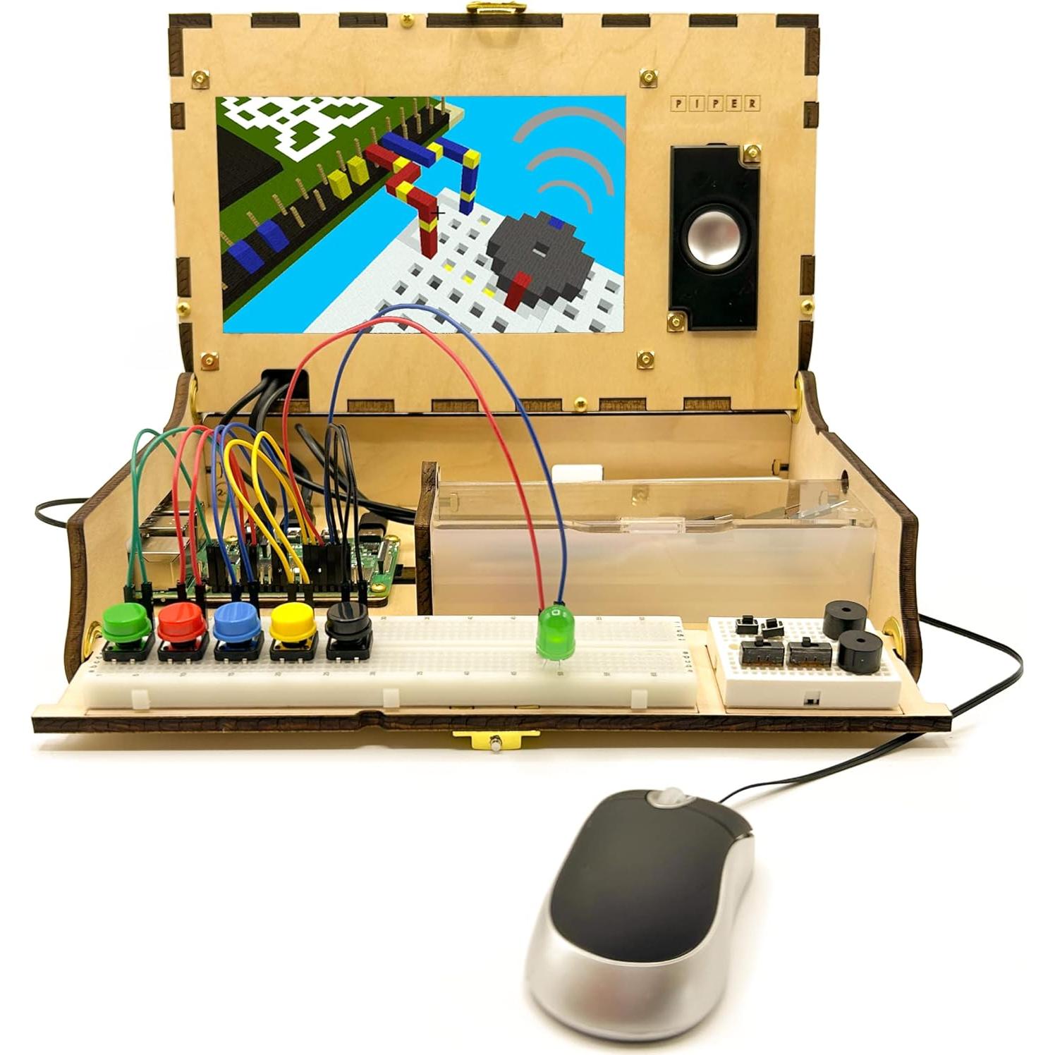 Kit de Computadora Piper para Niños 8+ con Raspberry Pi