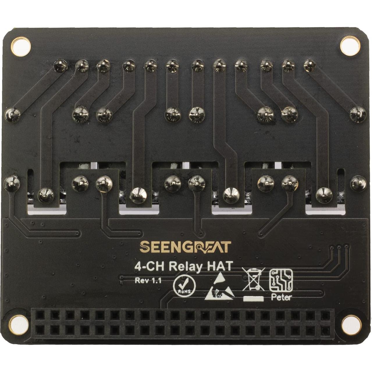 Módulo de expansión de relé 4 canales XICOOLEE para Raspberry Pi