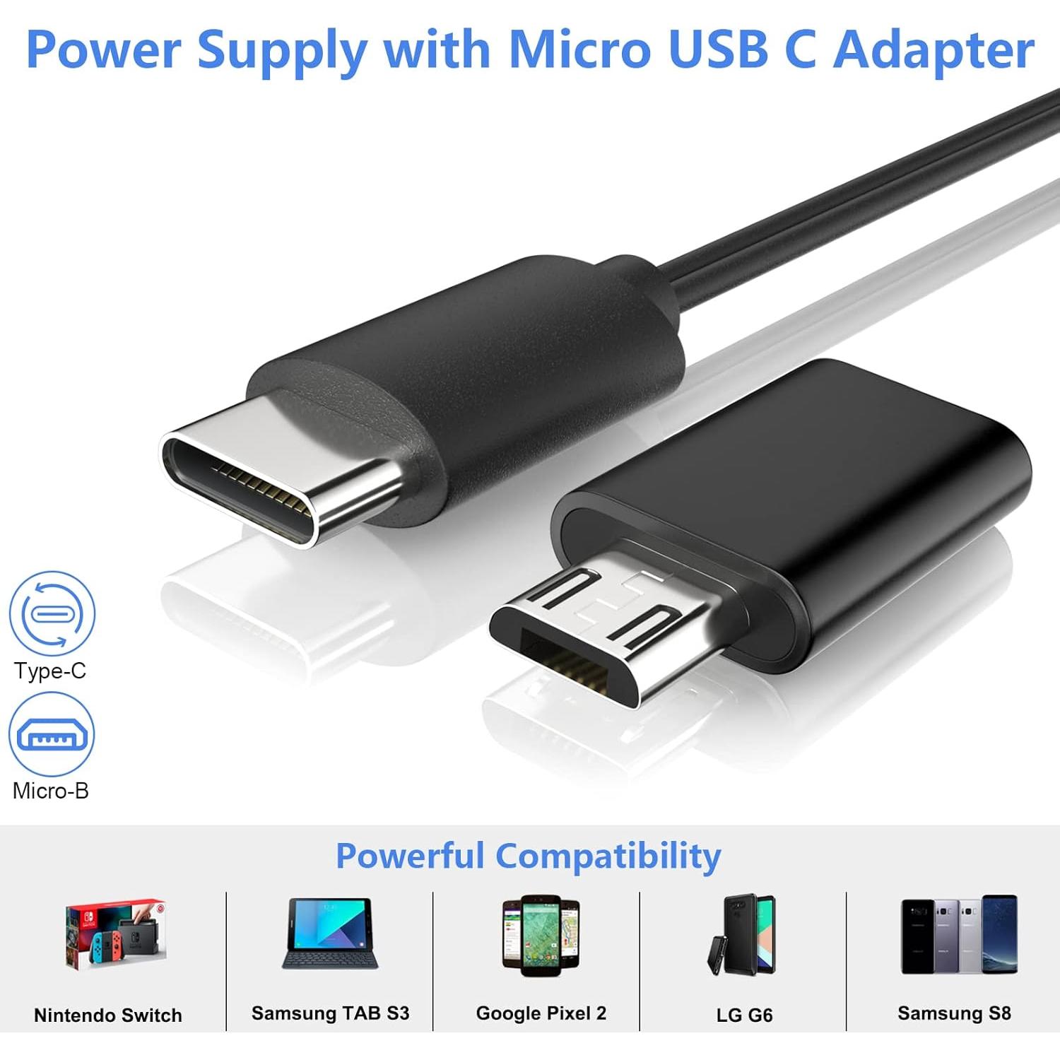 Fuente de Alimentación Miuzei 5V 3A para Raspberry Pi 4B