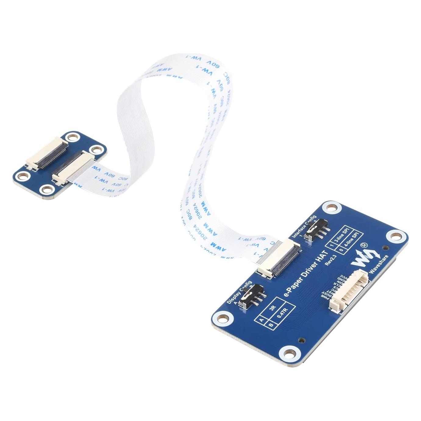 Controlador e-Paper Waveshare HAT para Raspberry Pi y Jetson Nano