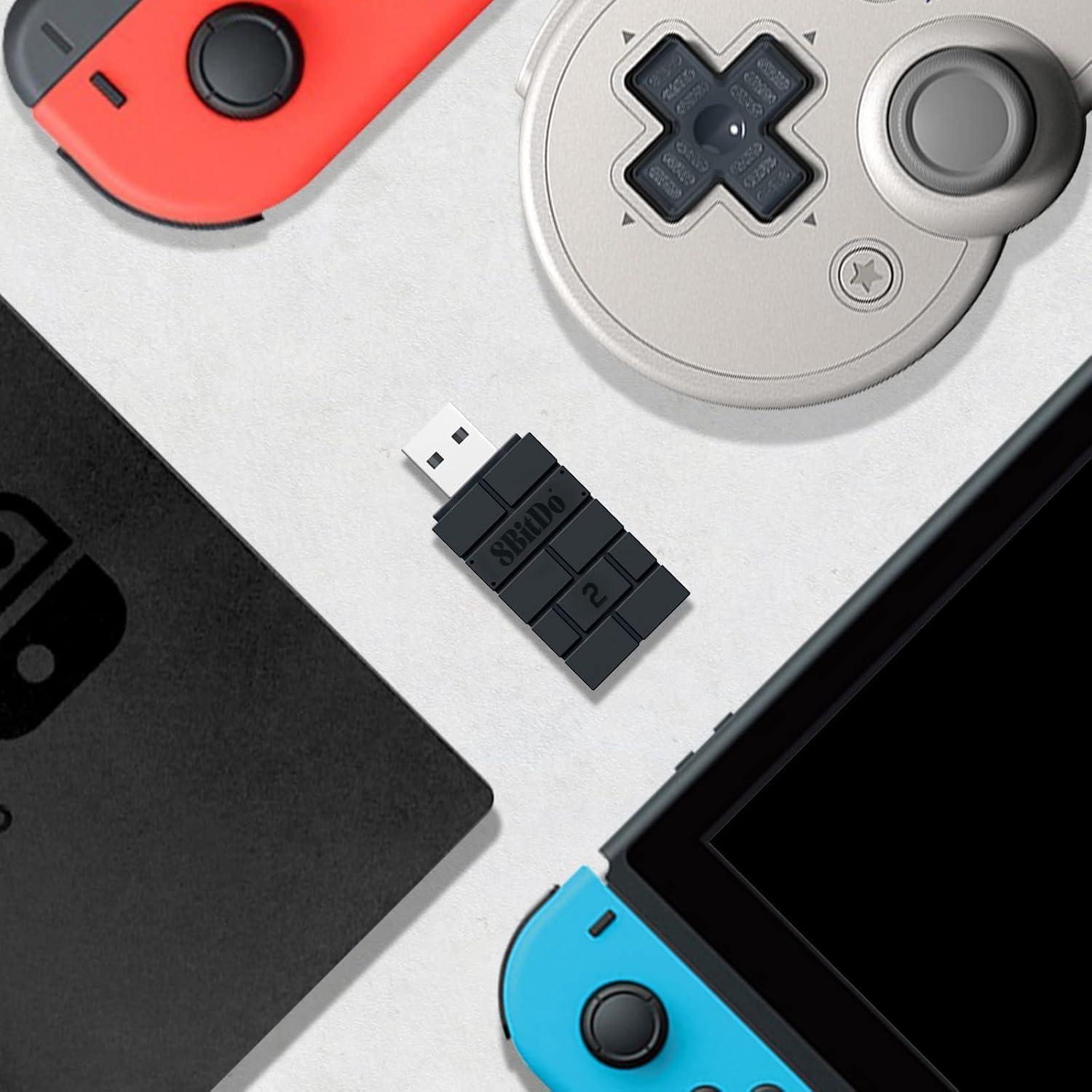 Adaptador USB Inalámbrico 8Bitdo para Controladores Xbox y PS