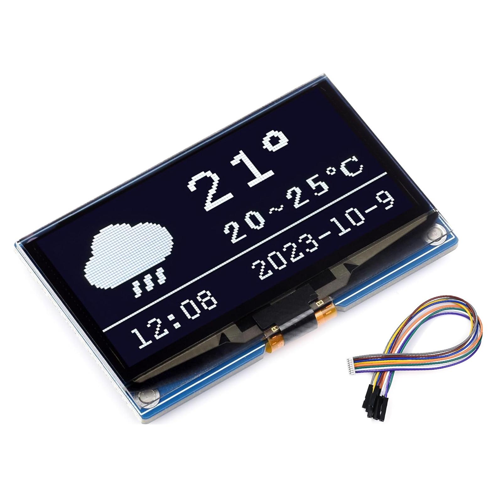 Módulo OLED 2.42" Waveshare 128x64 SPI/I2C Blanco