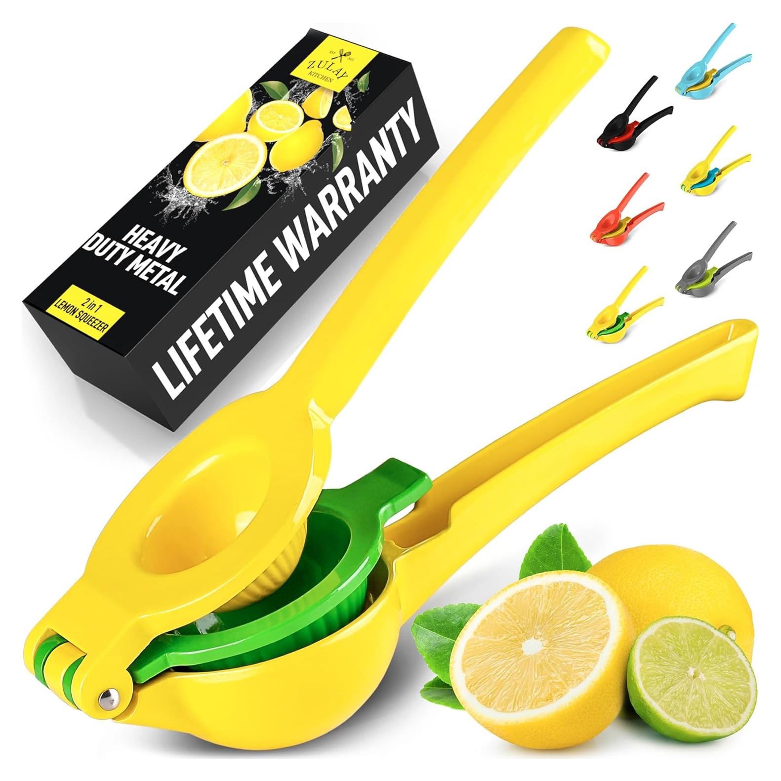 Exprimidor Manual de Limón Zulay Kitchen 2-en-1 - Acero Inoxidable