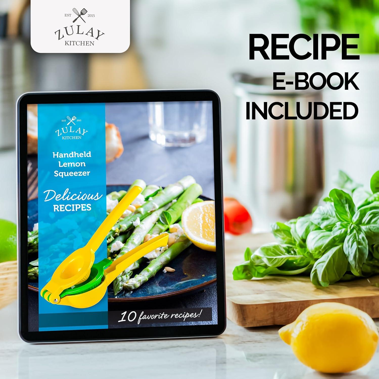 Exprimidor Manual de Limón Zulay Kitchen 2-en-1 - Acero Inoxidable