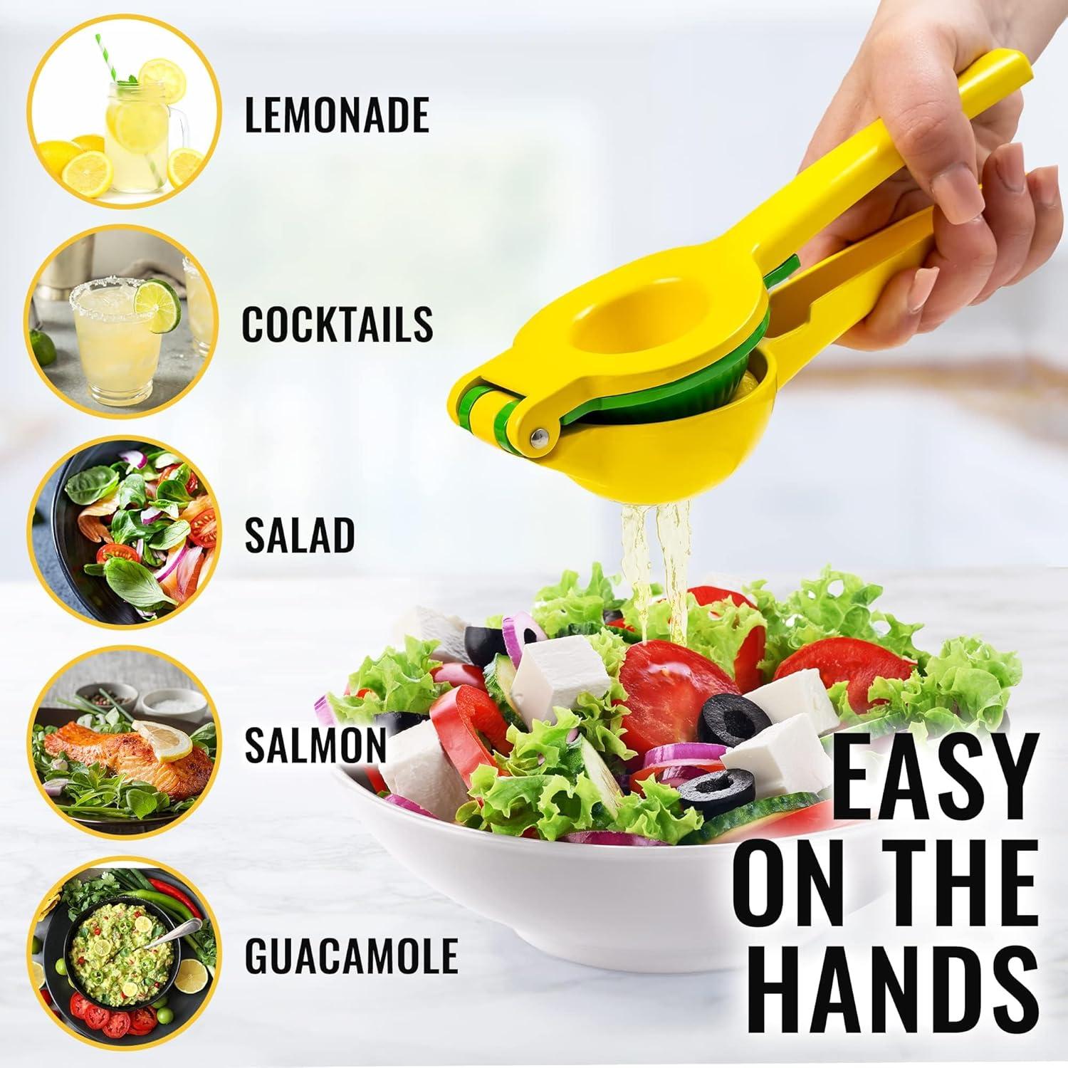 Exprimidor Manual de Limón Zulay Kitchen 2-en-1 - Acero Inoxidable