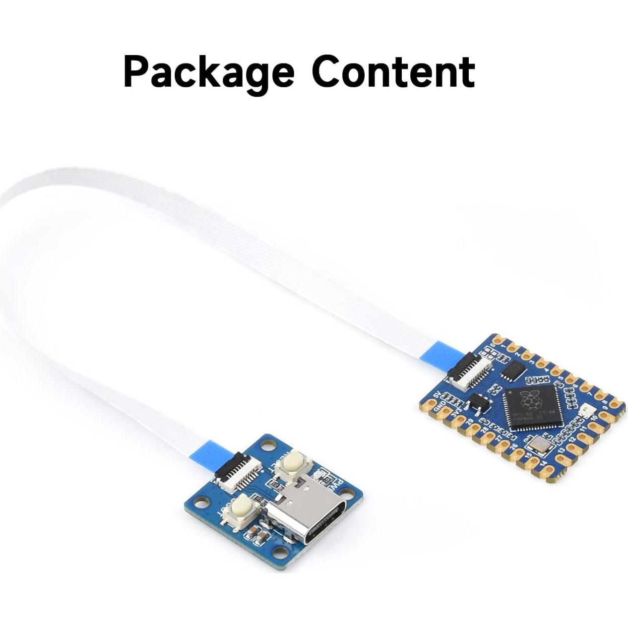 Placa de desarrollo RP2040-Tiny Waveshare con USB tipo C