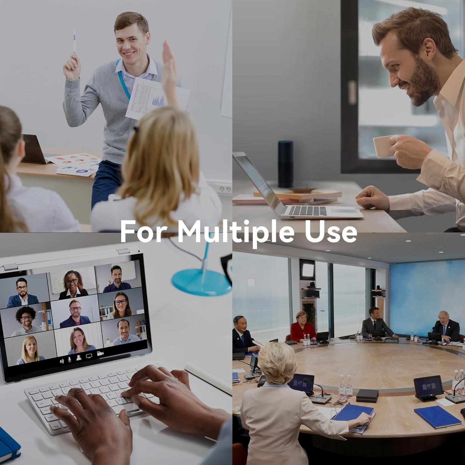 Cámara USB 4K MMlove con Salida HDMI y Zoom Digital 2x