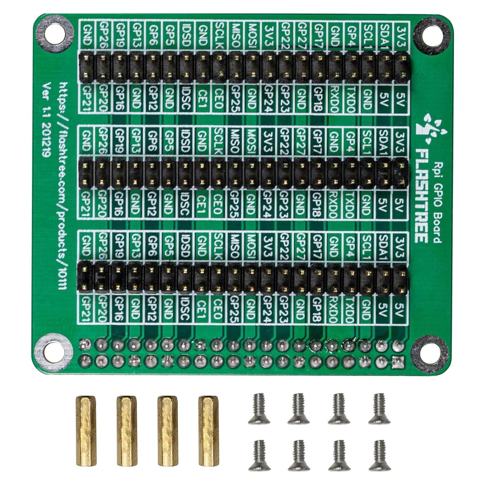 Módulo de Expansión GPIO Risingsaplings para Raspberry Pi 3/2/B+/Zero