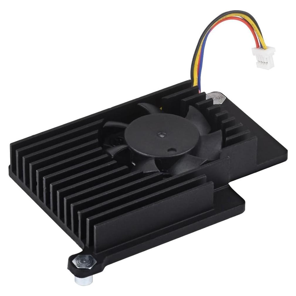 Ventilador Activo Waveshare para Raspberry Pi 5 con Disipador de Aluminio