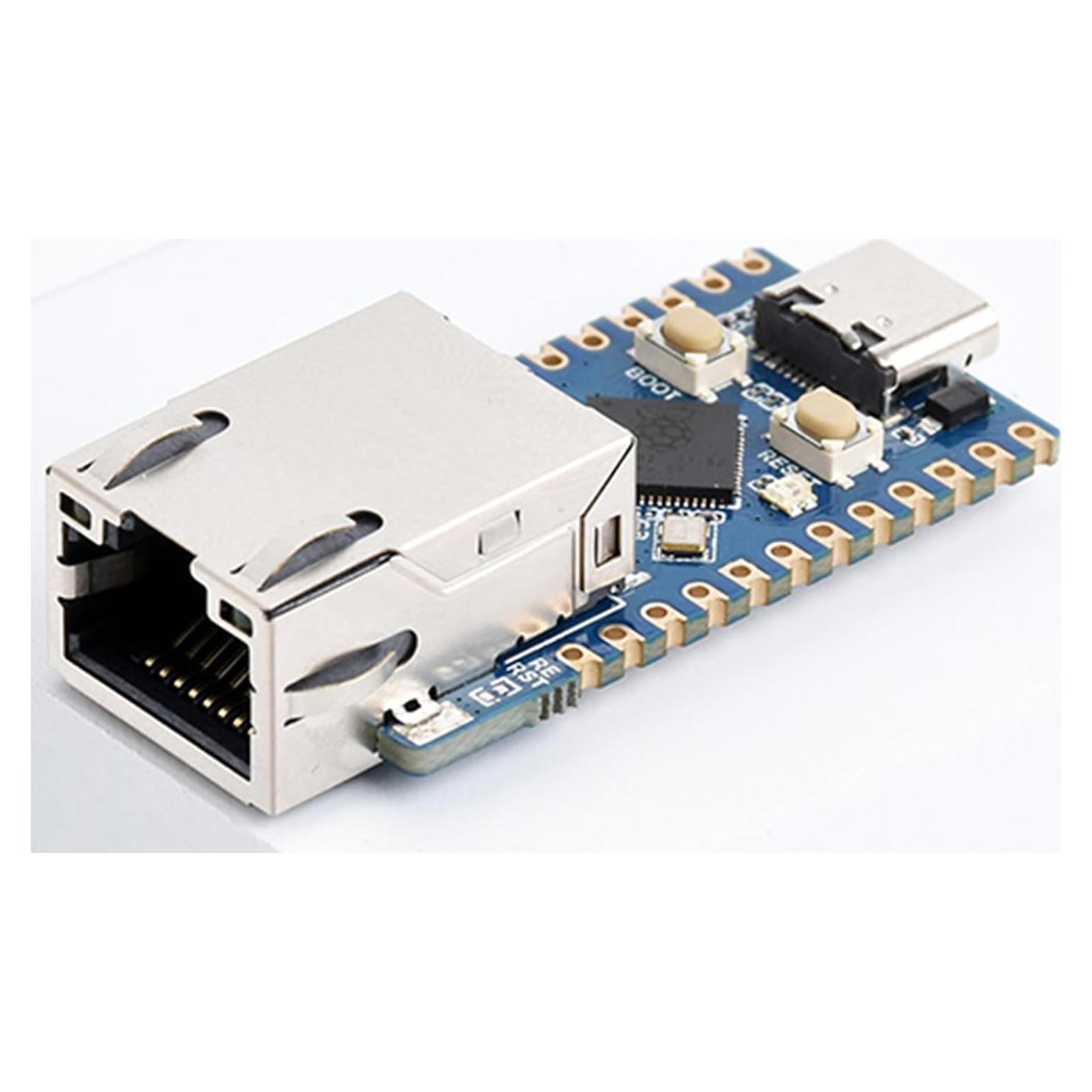 Placa de Desarrollo Ethernet Waveshare RP2040, 14 GPIO, TCP/IP
