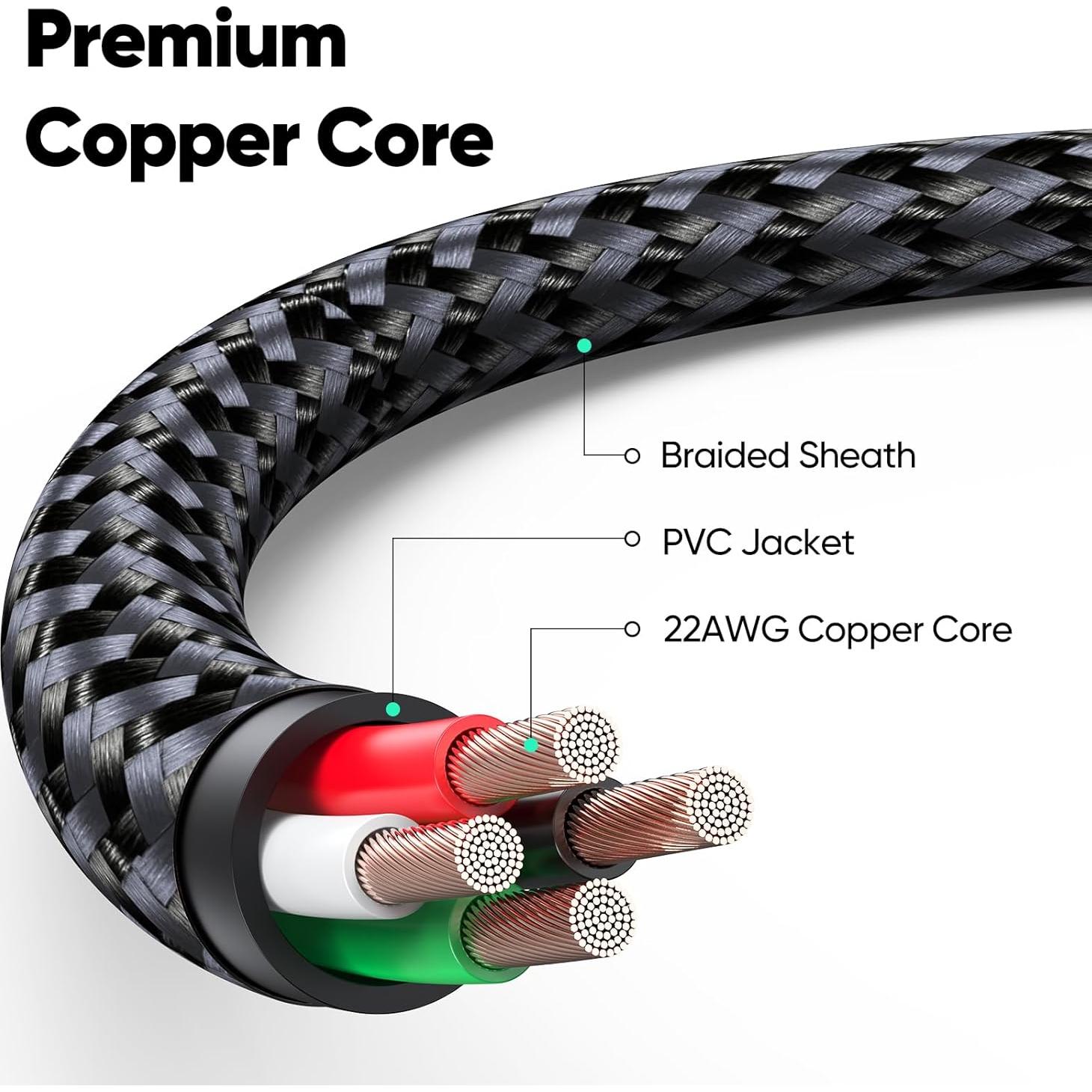 Cable Micro USB FEMORO 1.83m 480Mbps Carga 12W Compatible