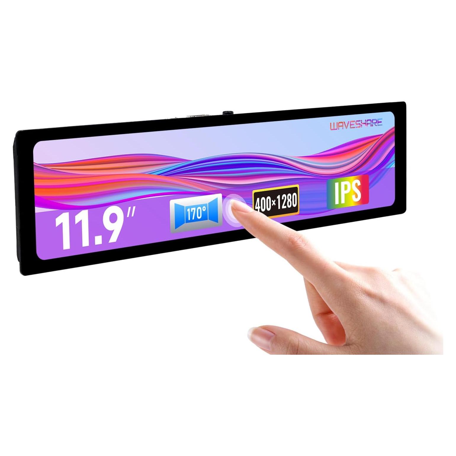 Pantalla táctil capacitiva 30.2 cm Waveshare DSI 320x1480