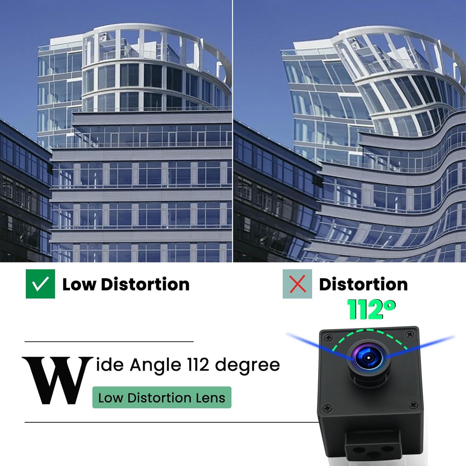 Cámara Web ELP 1080P USB con Obturador Global 90fps
