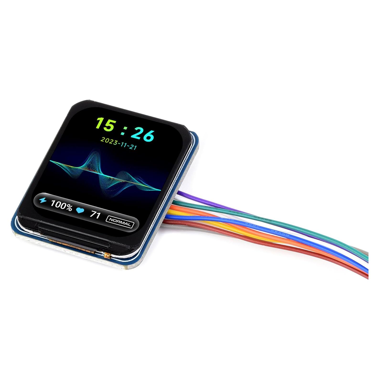 Módulo Pantalla LCD IPS 1.5" Wonrabai 240x280 RGB SPI