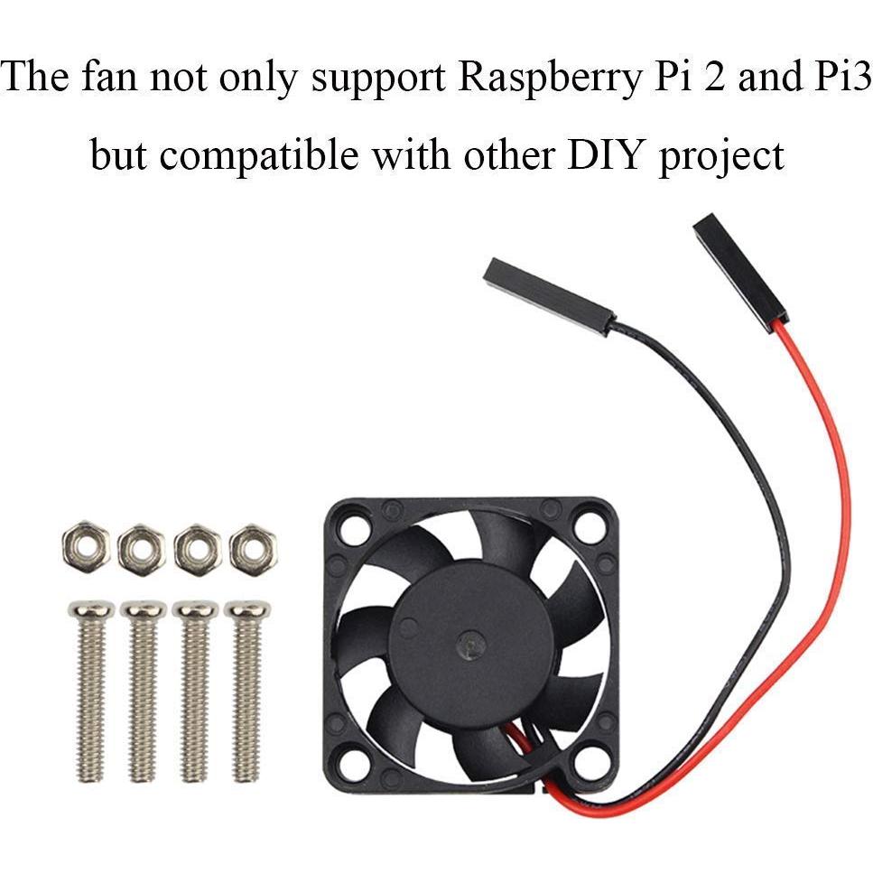 Ventilador de enfriamiento Aokin para Raspberry Pi 30x30mm
