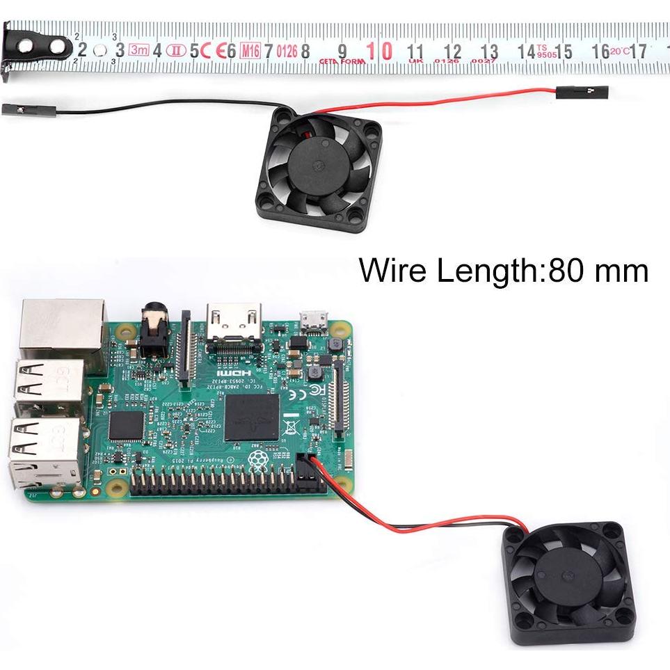 Ventilador de enfriamiento Aokin para Raspberry Pi 30x30mm