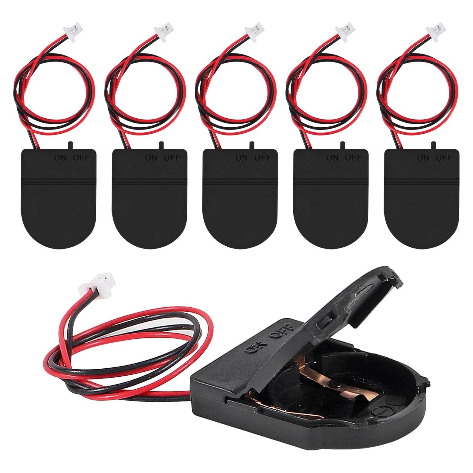 6 Piezas Caja de Batería RTC Coliao para Raspberry Pi 5