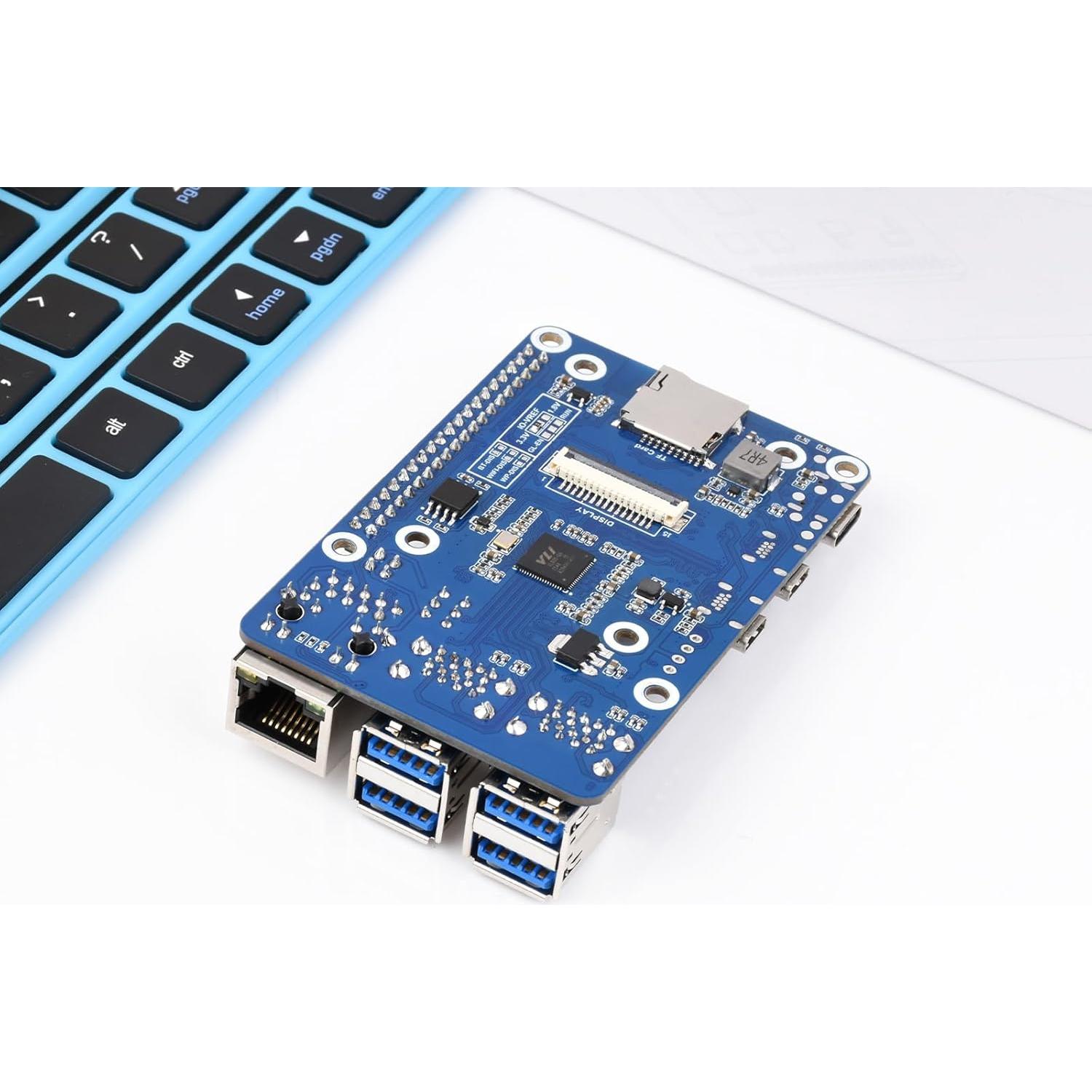 Adaptador CM4 a Raspberry Pi 4B Waveshare - USB 3.0, Ethernet