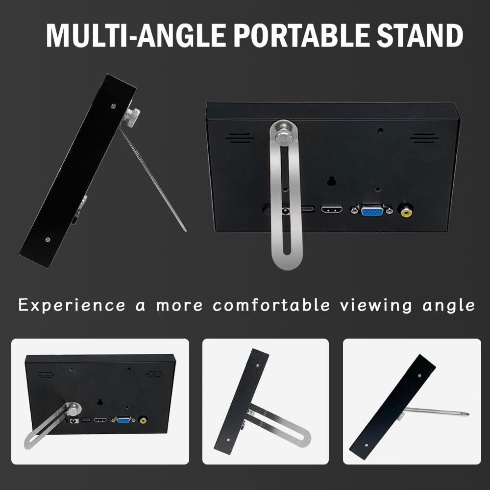Pantalla LCD 7" JLTTEK 1024x600 HDMI para Raspberry Pi
