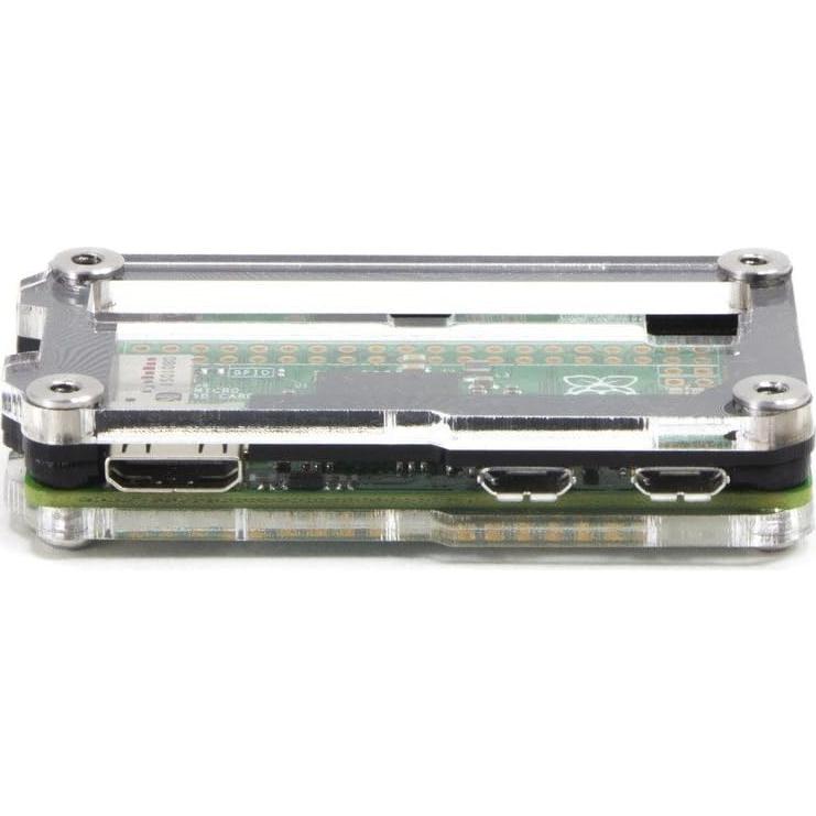Funda Zebra Zero C4Labs para Raspberry Pi Zero - Hielo Negro