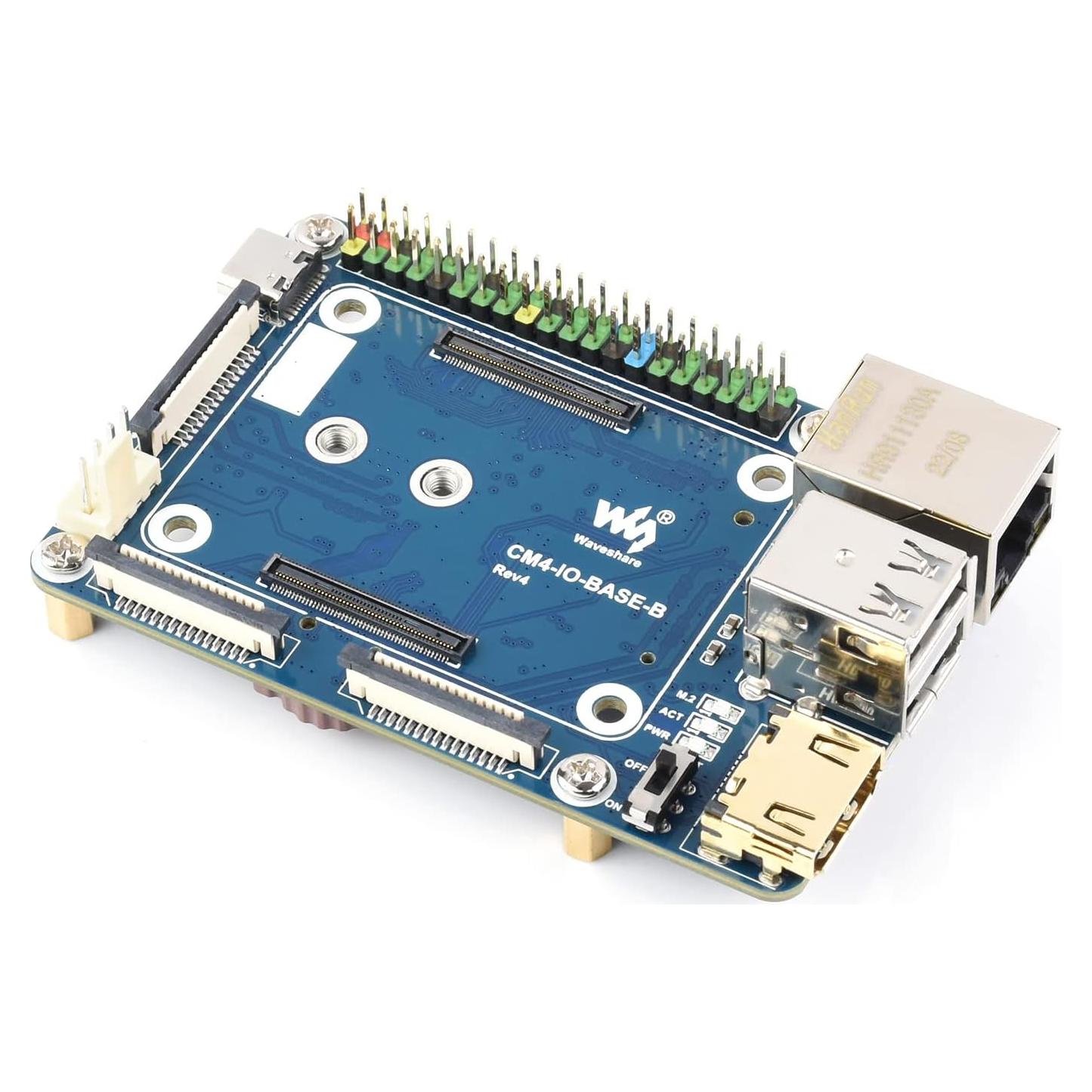 Placa Base Mini Waveshare CM4-IO-BASE-B para Raspberry Pi