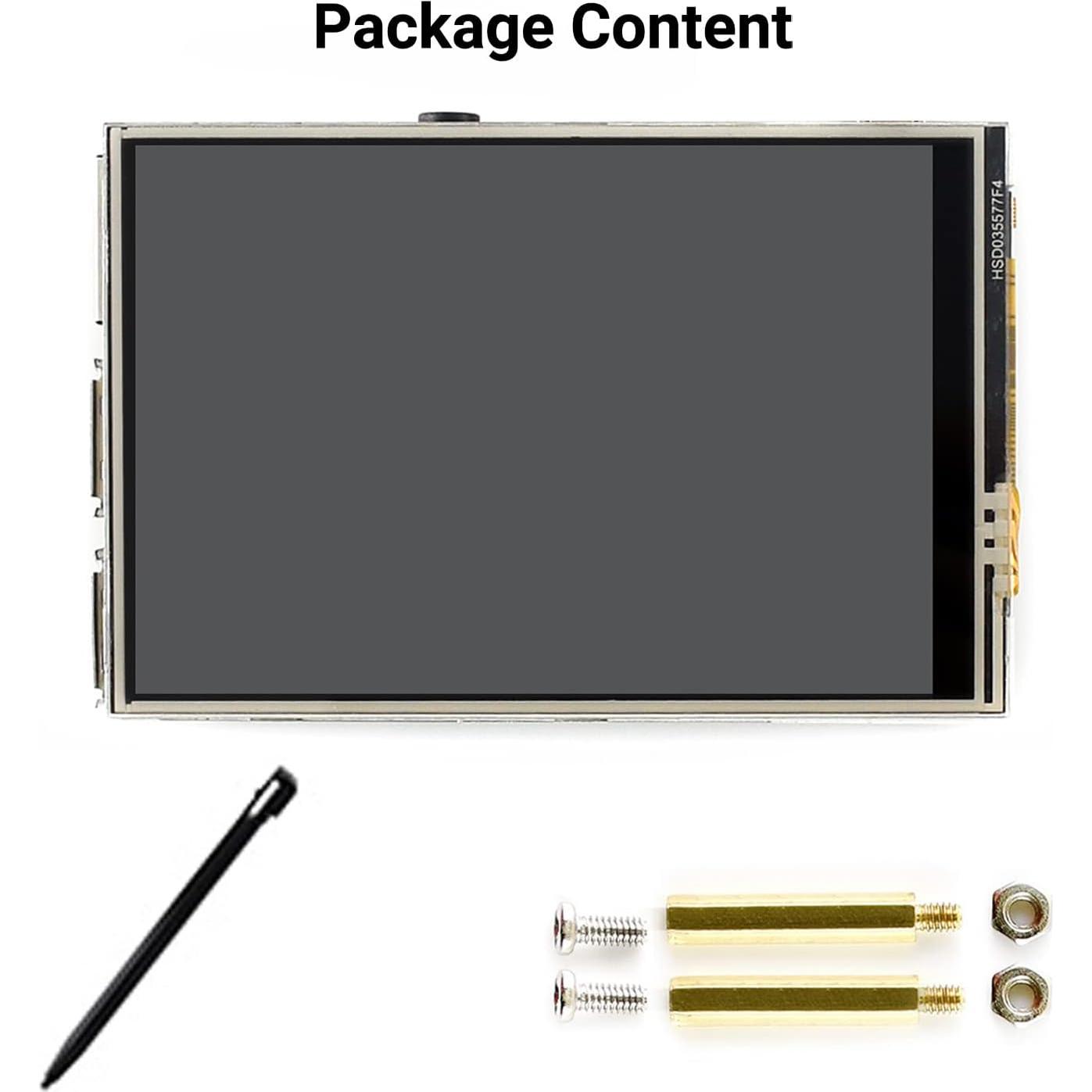 Pantalla táctil resistiva 3.5" Waveshare para Raspberry Pi