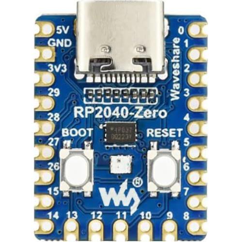 Placa Microcontrolador RP2040-Cero Coolwell USB-C 19.98g