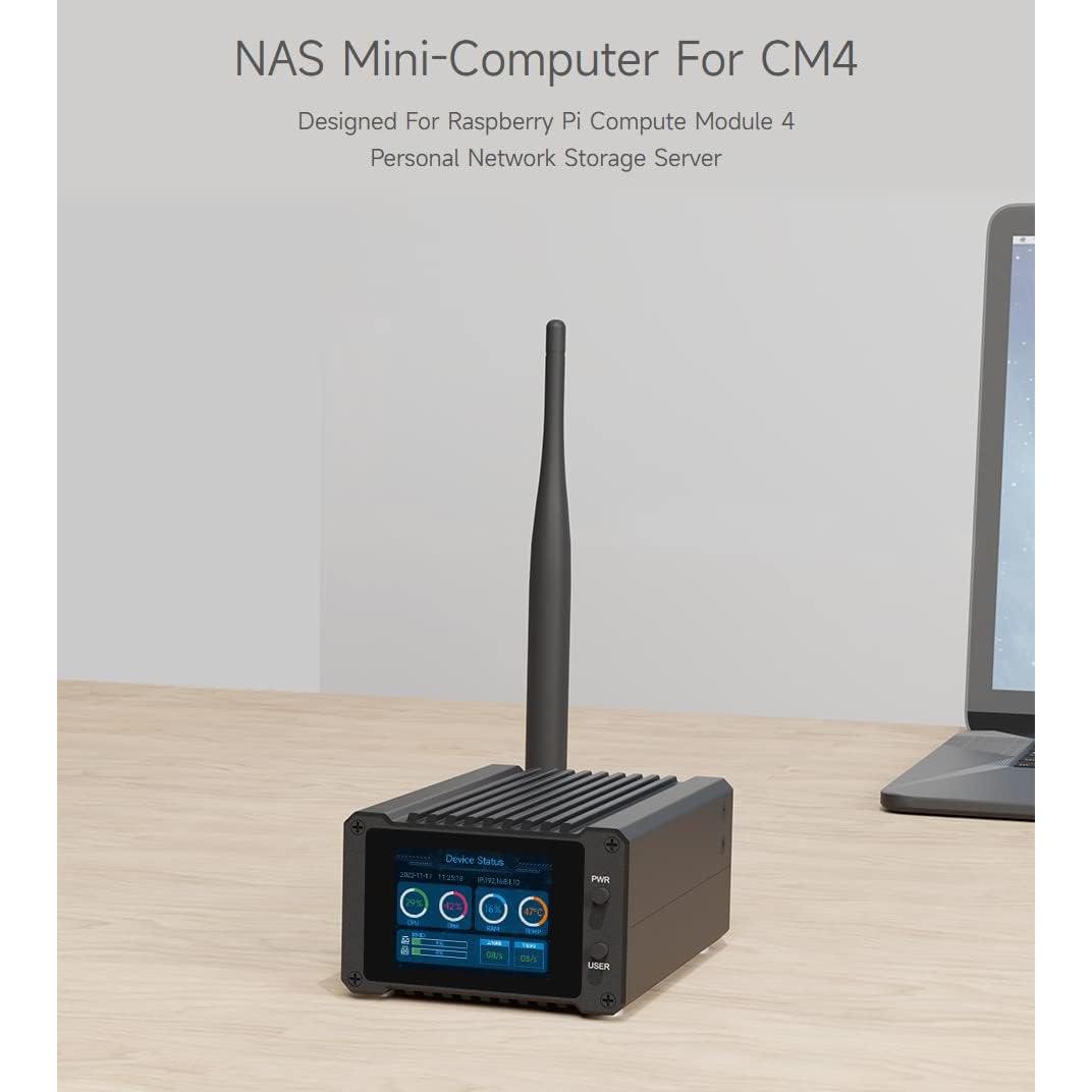 Mini Computadora Todo en Uno Waveshare CM4-NAS 0.60 kg