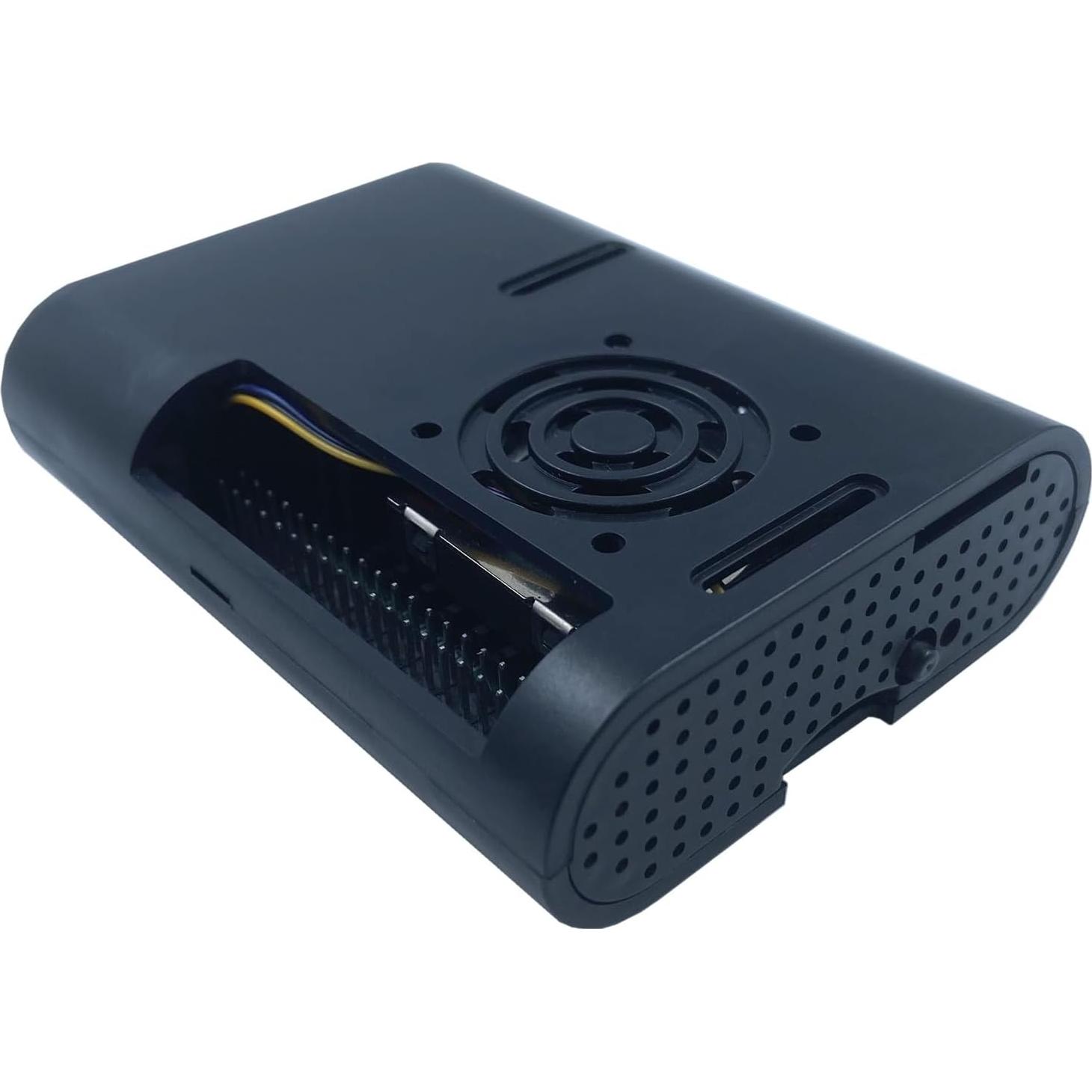 Caja para Raspberry Pi 5 WEIYIXING con enfriador activo