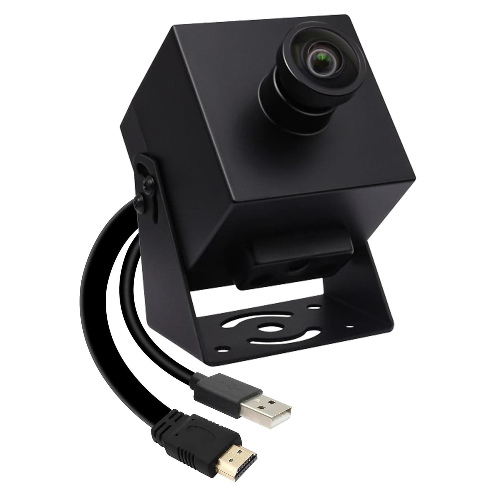 Cámara Web 4K MMlove USB HDMI 30FPS Gran Angular 80°