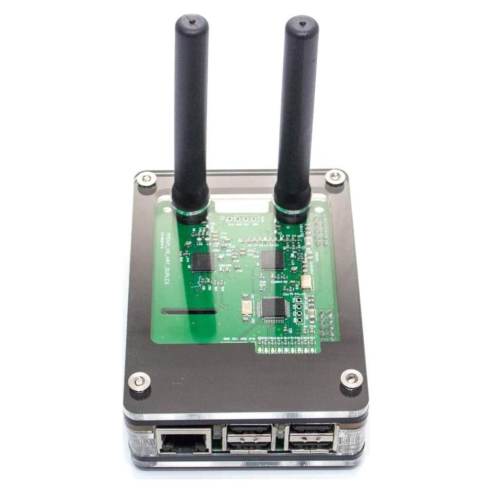 Carcasa Duplex MMDVM C4Labs Zebra DRPi-1S para Raspberry Pi
