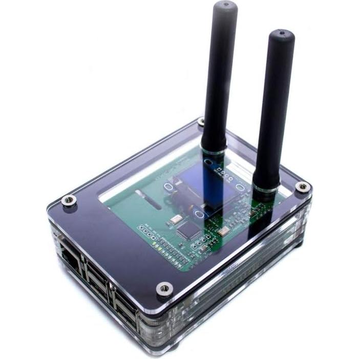 Carcasa Duplex MMDVM C4Labs Zebra DRPi-1S para Raspberry Pi