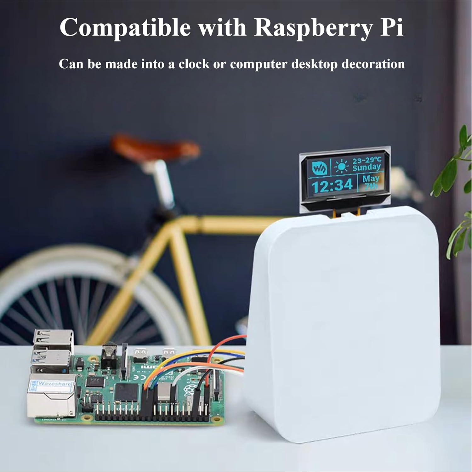 Pantalla OLED Transparente 1.51" UeeKKoo 128x64 SPI/I2C