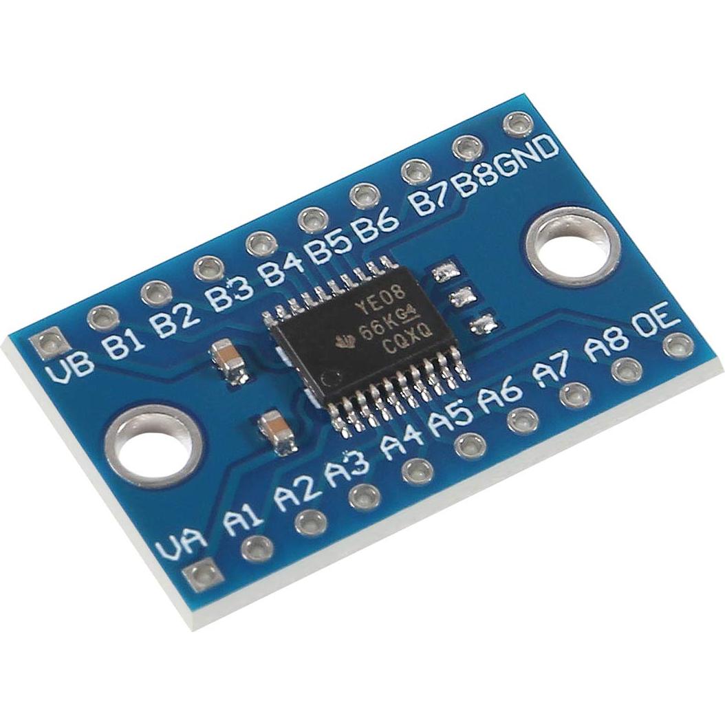 10PCS Módulo Conversor de Nivel Lógico Bidireccional 8 Canales TXS0108E 3.3V-5V