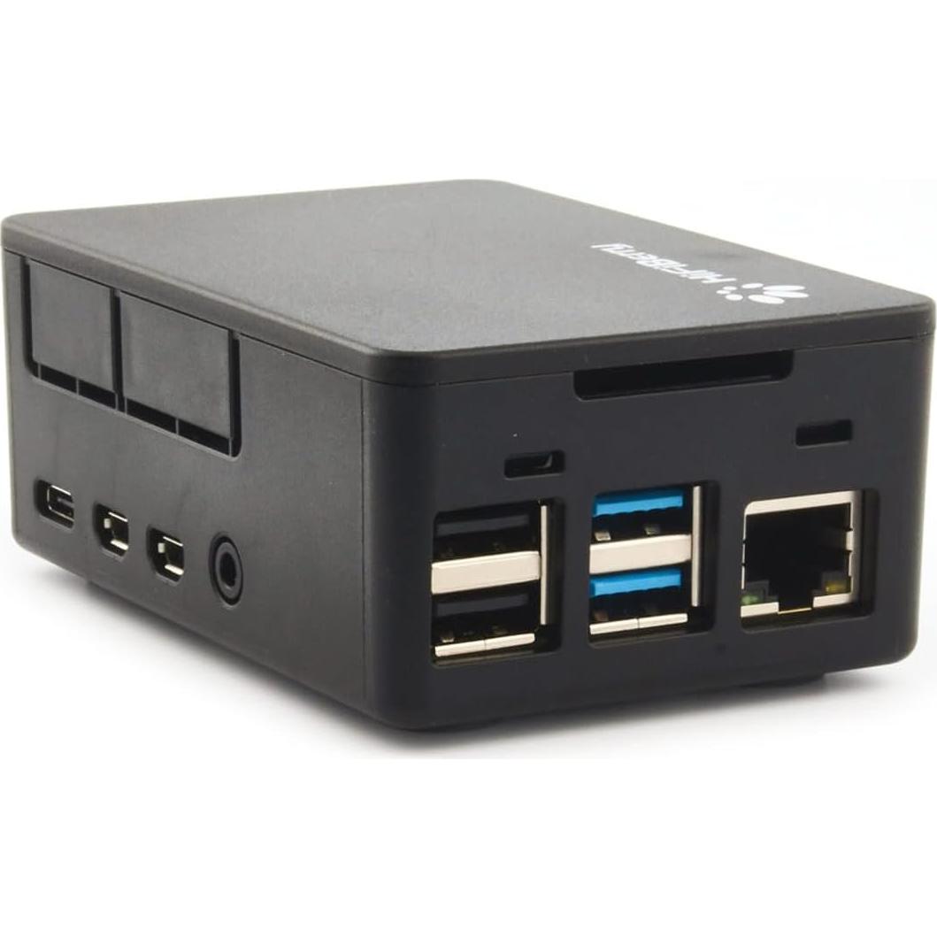 Funda HighPi para Raspberry Pi 4 - Plástico ABS, Montaje Fácil