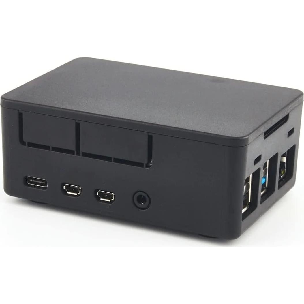 Funda para Raspberry Pi 4B HighPi - Color Negro