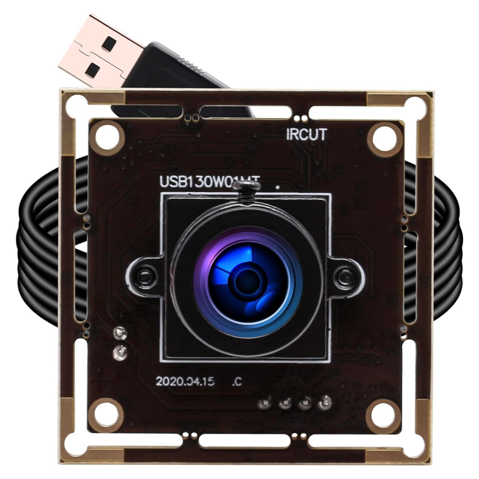 Cámara USB 1.3MP ELP con Lente 3.6mm y Visión Nocturna