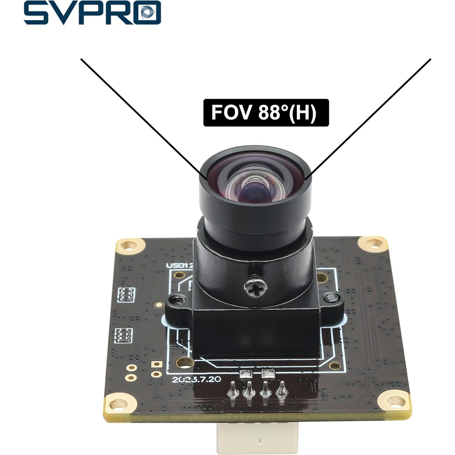Cámara USB SVPRO 12MP IMX577 4K 30fps 1080P 120fps