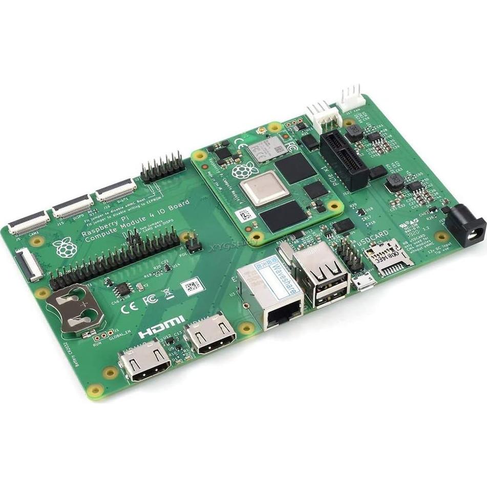 Placa IO Módulo Cómputo Raspberry Pi 4 XYGStudy