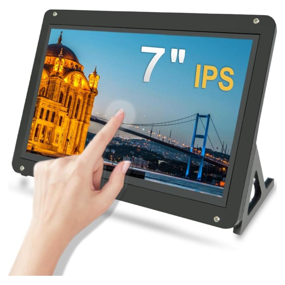Monitor Táctil IPS 7" Lesown LR7-STB 1024x600 HDMI