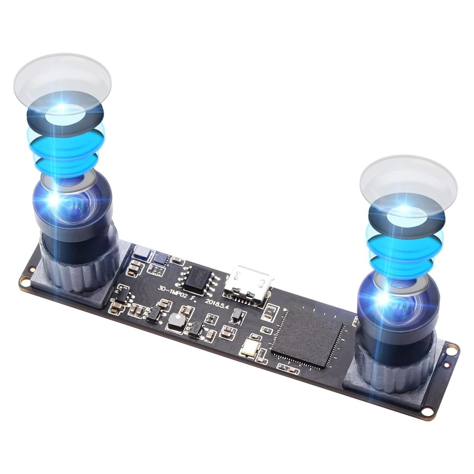 Cámara USB Estéreo Doble Lente Hotpet 1.3MP HD 960P