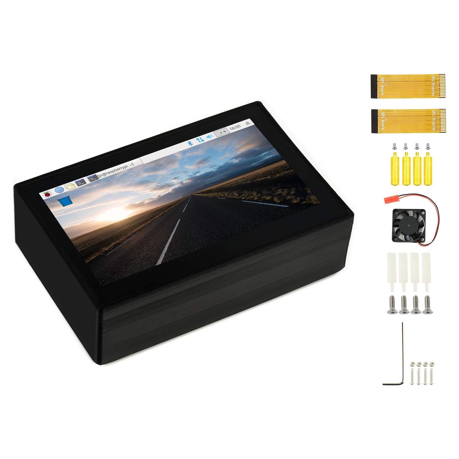 Pantalla táctil capacitiva 4.3" Waveshare para Raspberry Pi 4B