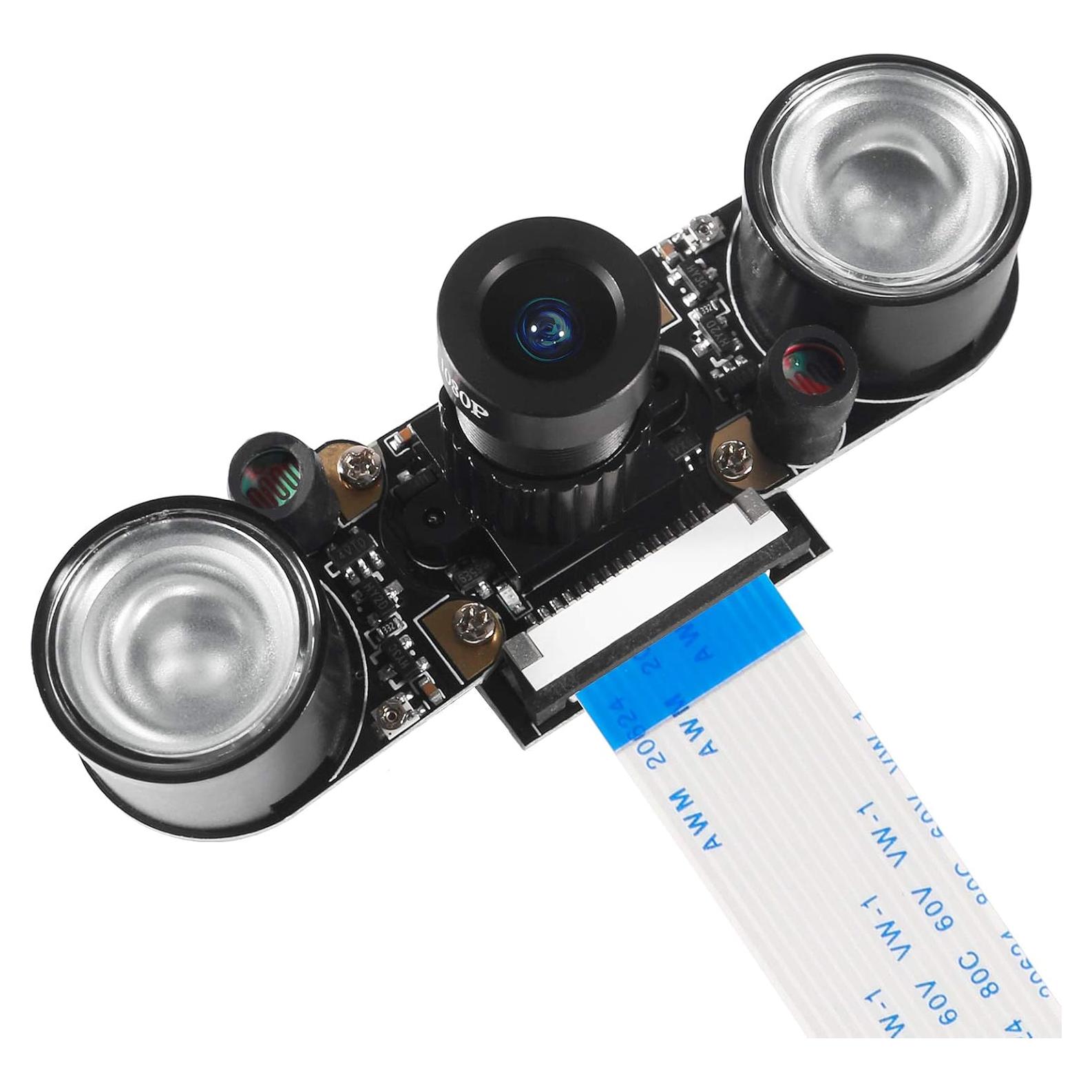 Cámara de Visión Diurna y Nocturna MELIFE 5MP para Raspberry Pi