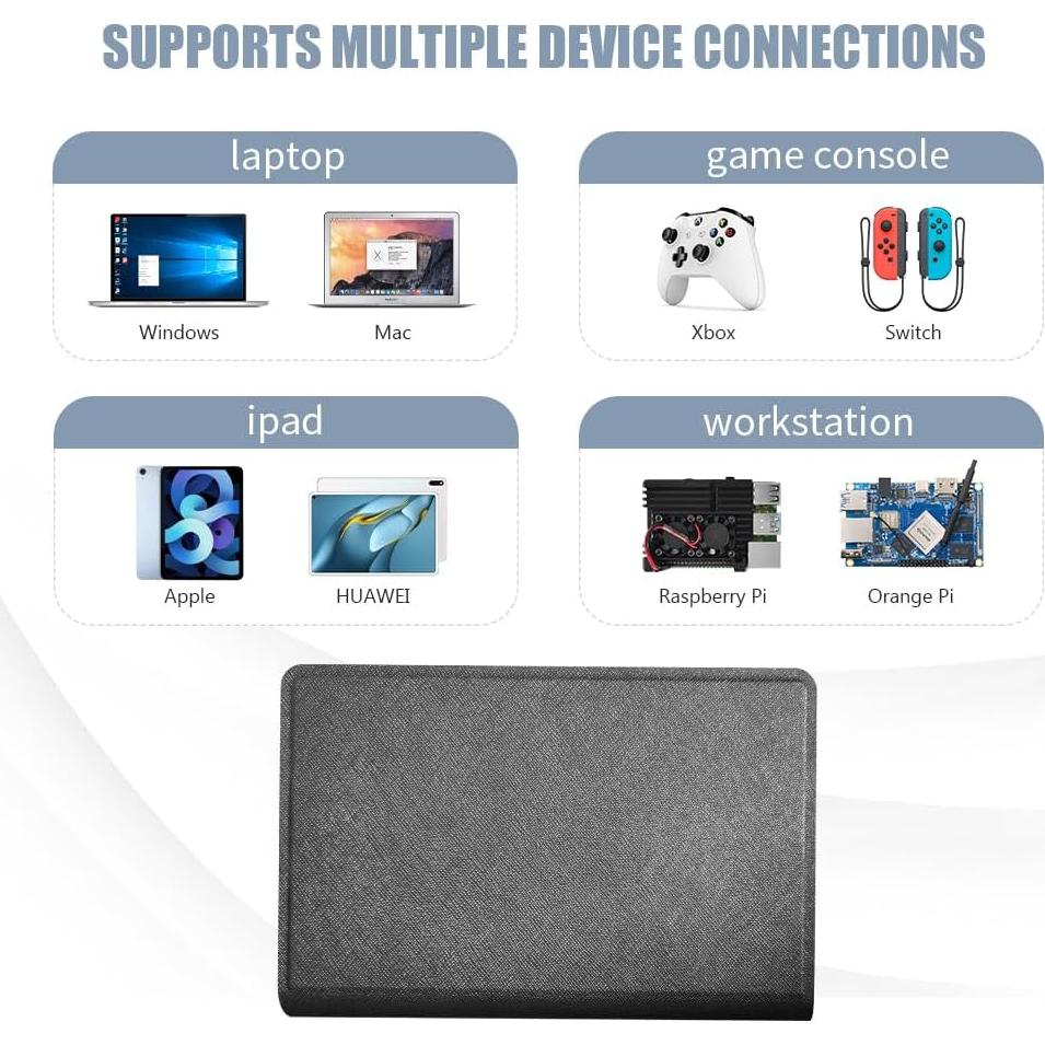 Mini Monitor 7" JLTTEK HDMI Táctil 1024x600 para Raspberry Pi